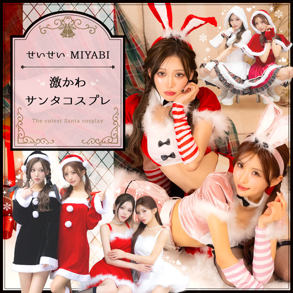 お目立ち度抜群なサンタコス