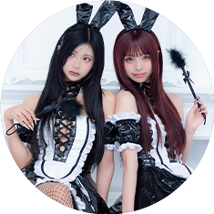 セクシーバニーメイドコスプレ
