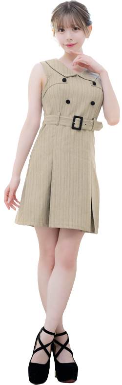 トレンチドレスフロント画像