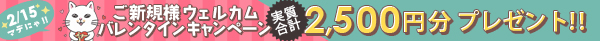 ご新規様キャンペーン