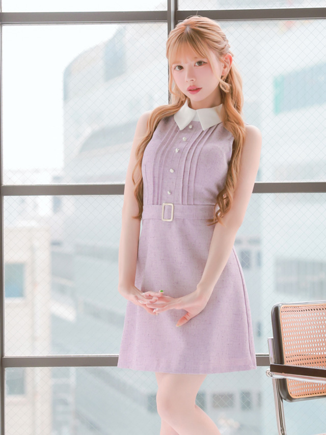 イエロービジュドレスディテール画像