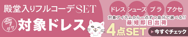 キャバセット対象ドレス