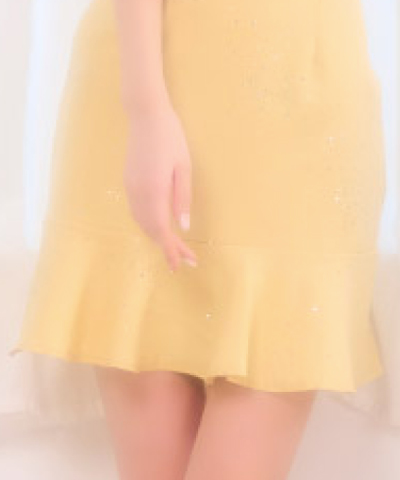 イエロービジュドレスディテール画像