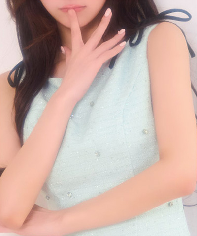 ミントブルーツイードドレスディテール画像