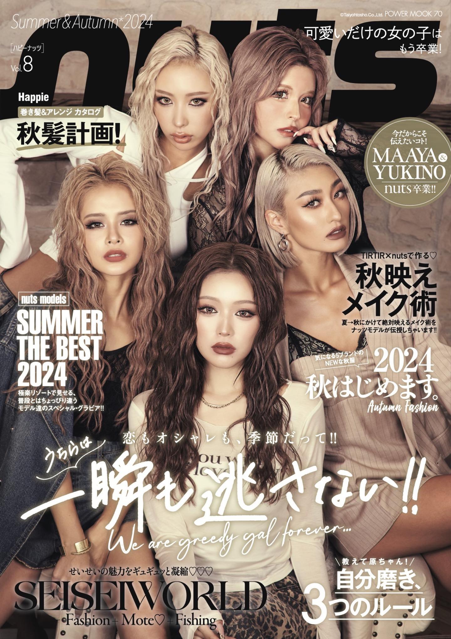 nuts8月号衣装提供