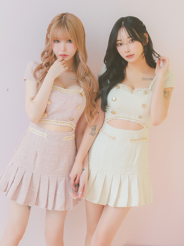 エレガントな二の腕カバー特化ドレス