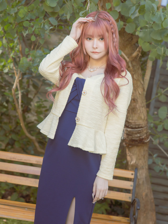 レース素材のボレロ