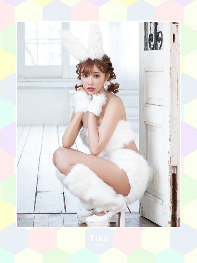 バニー 白 コスプレ 最終値下げ sugar コスプレ 2点セット バニーS