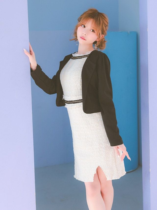 イメージ画像7 ノーカラーボレロジャケット