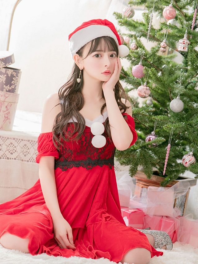 イメージ画像3 ブラックレースデザインオフショルエレガント