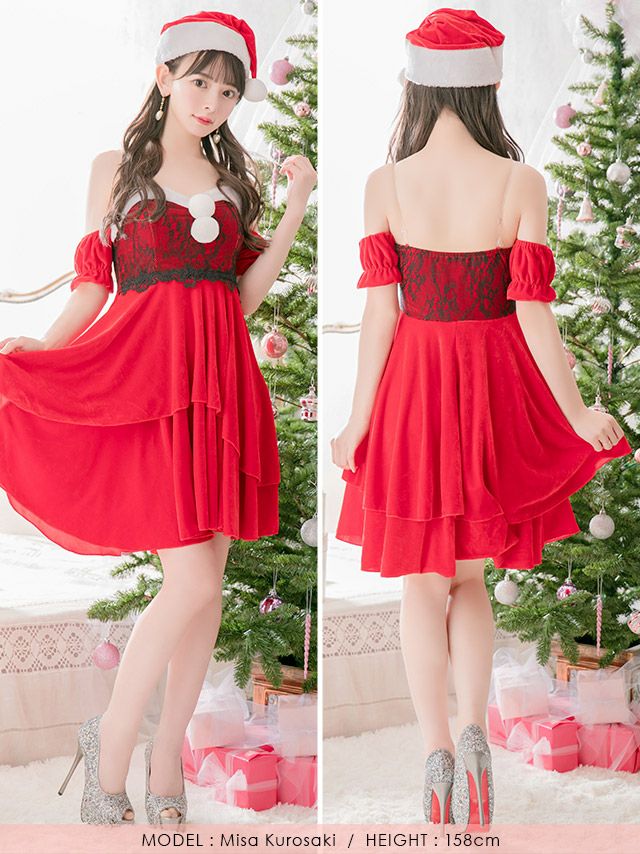 イメージ画像4 ブラックレースデザインオフショルエレガント