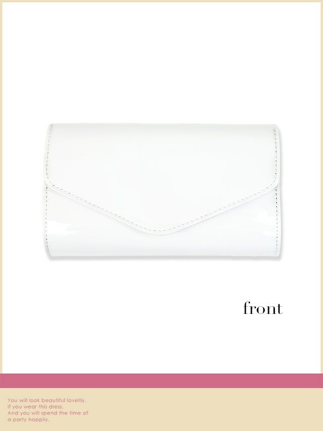 バッグ 鞄 ショルダーバッグ ミニバッグ クラッチバッグ Tika ティカ エナメルクラッチミニバッグ