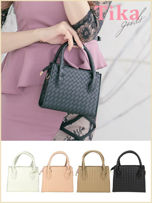 鞄 バッグ ミニバッグ トートバッグ キャバクラ クラブ ラウンジ パーティー ショルダーバッグ Tika ティカ 