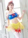 コスプレ 姫 衣装 仮装 コスチューム 3点set 白雪姫セクシープリンセスキャラクター