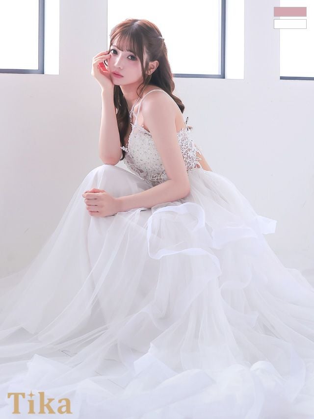 Aラインロングドレス | キャバドレス通販 TIKA(ティカ)【公式】