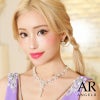 キャバアクセ キラキラ Angel-R エンジェルアール 高級パールビジューストーンデザインネックレス
