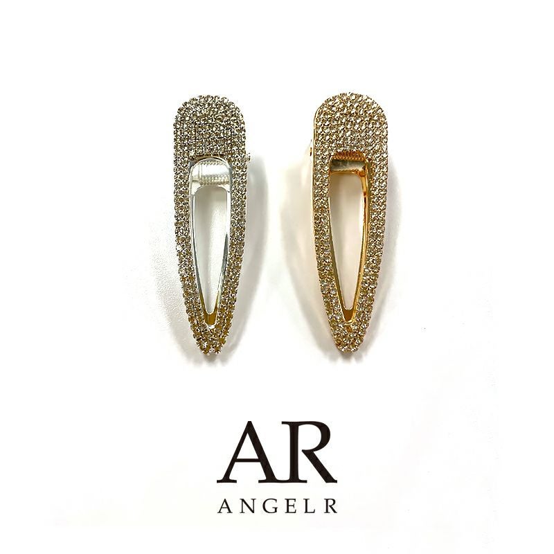 キャバアクセ キラキラ Angel-R エンジェルアール 高級ゴージャスラグジュアリーラインストーンヘアピン