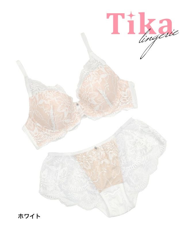★新品下着類★ 明日花キララ着用/WhipBunny】クロスコードグレースフラワー ブラ