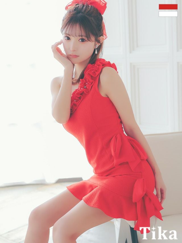 キャバドレス タイト ミニ丈 大きいサイズ キャバクラ ミニドレス ワンピース