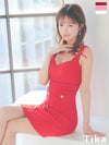 キャバドレス ミニ丈 大きいサイズ タイト ミニドレス キャバクラ ワンピース