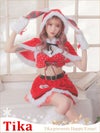 コスプレ バニー サンタ 衣装 仮装 クリスマス コスチューム うさぎ アニマル
