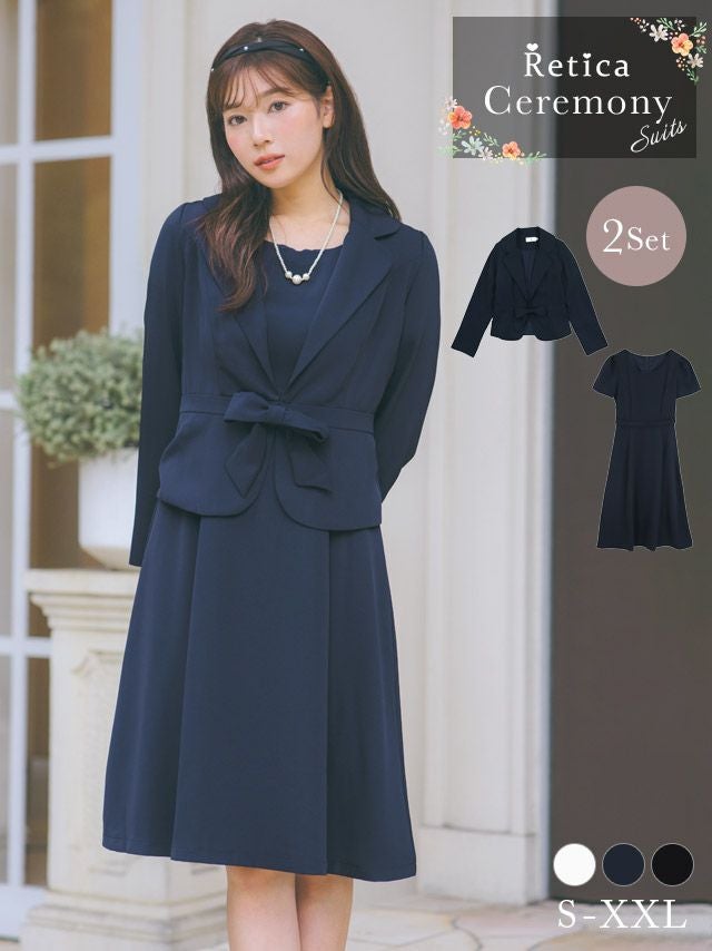 セレモニースーツ レディース スーツ ジャケット ワンピース テーラードジャケット 卒業式 入学式