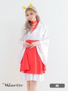 コスプレ 和装 体型カバー プチプラ 巫女 アニマル