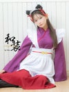 コスプレ ハロウィン 猫 巫女 和装 メイド コスチューム 衣装 仮装 体型カバー