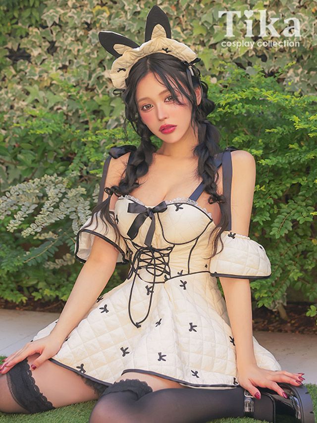 コスプレ バニー ハロウィン 衣装 仮装 うさぎ バニーガール コスチューム ガーリー