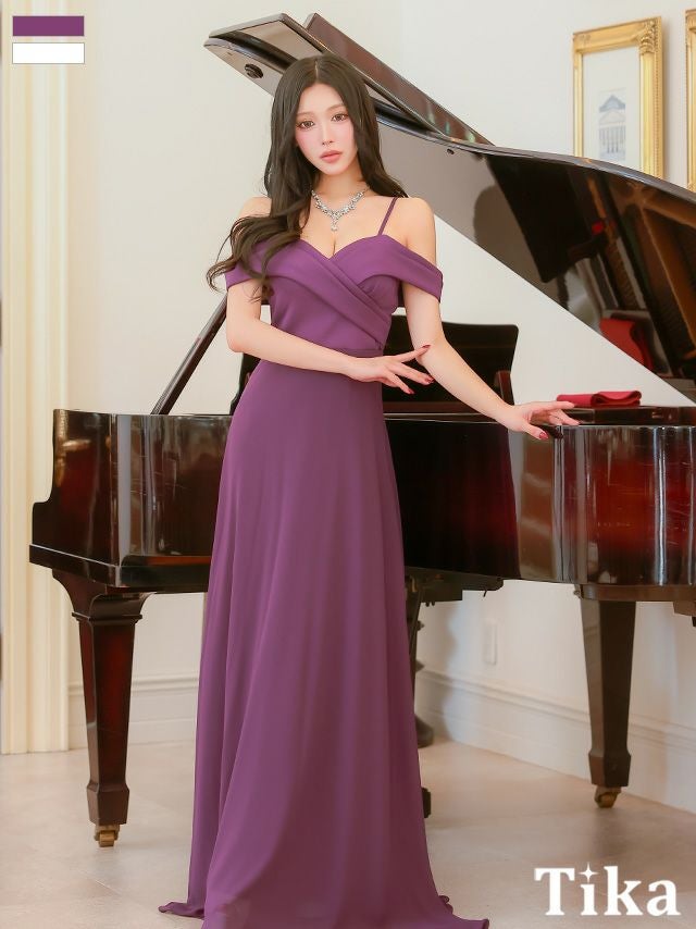 Aラインロングドレス | キャバドレス通販 TIKA(ティカ)【公式】