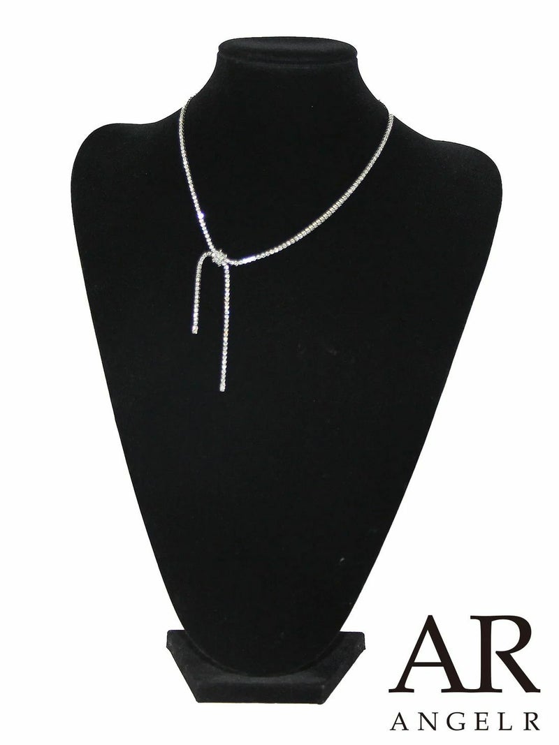 キャバドレス アクセサリー Angel-R エンジェルアール 高級 ブランド シンプル ビジューライン スタイリッシュ ネックレス