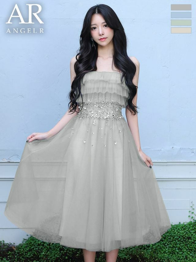 高級ブランドAラインロングドレス | Tika オンラインショップ