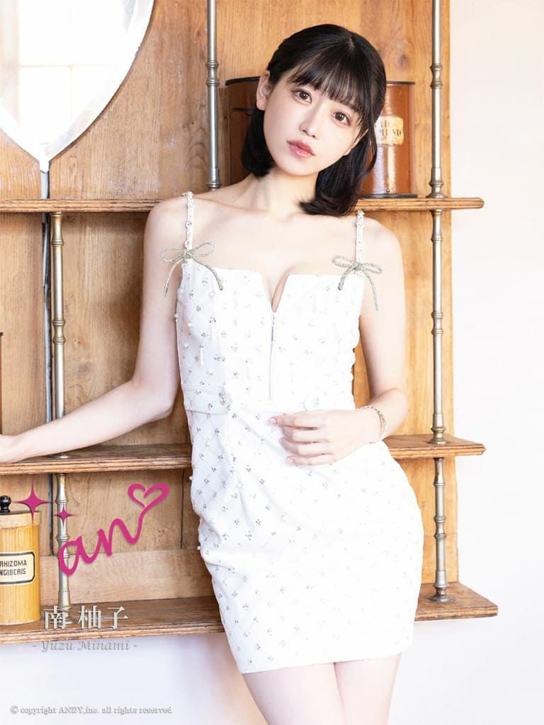 キャバドレス An アン 高級 ノースリーブ タイトミニドレス　ジップ　谷間見せ チェック柄 ビジュー リボン